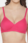 Tweens Padded Non Wired Full Coverage T-Shirt Bra - Dark Pink — thumbnail 5